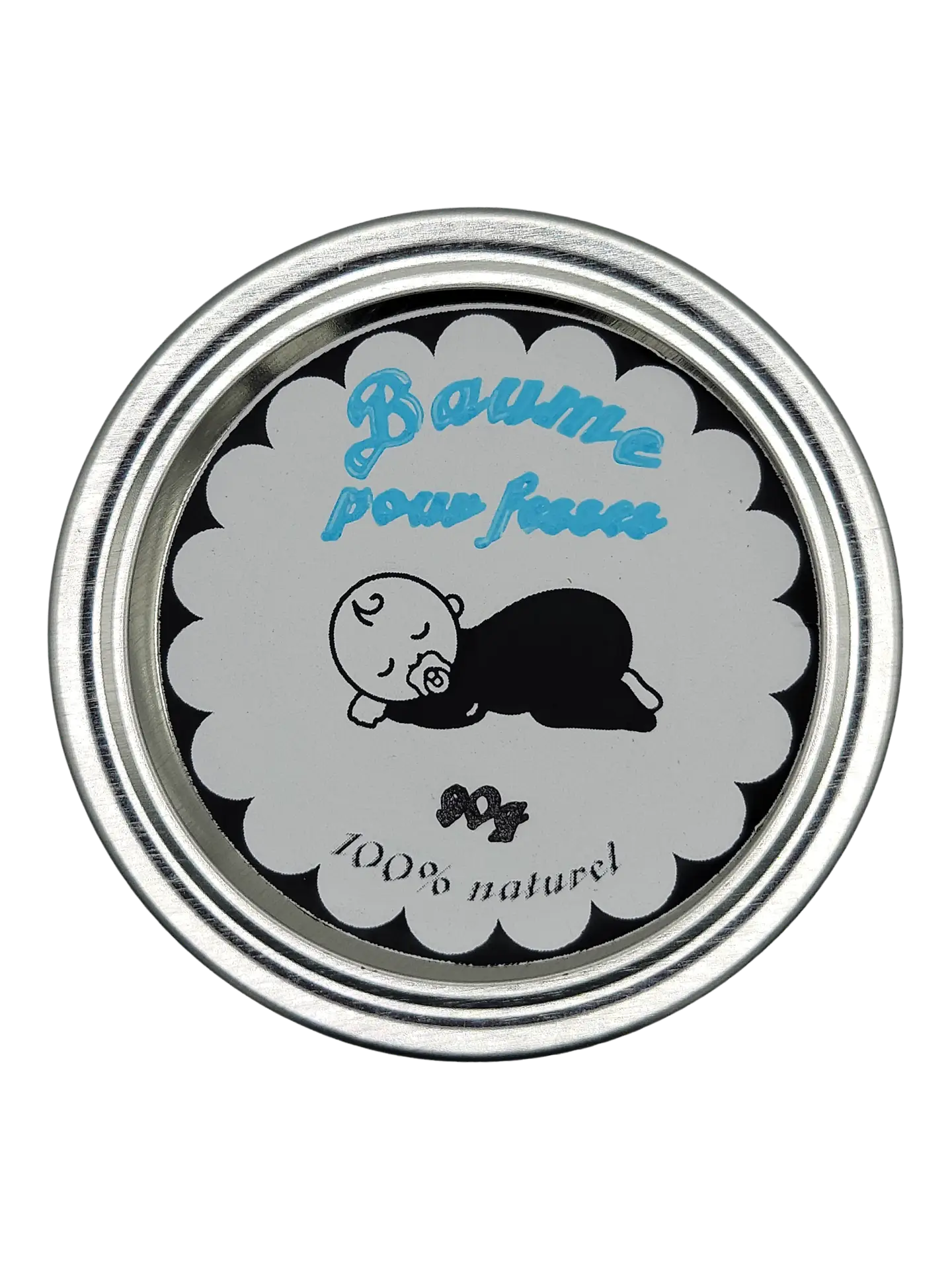 Baume pour fesses de bébé naturel de Les Mels.