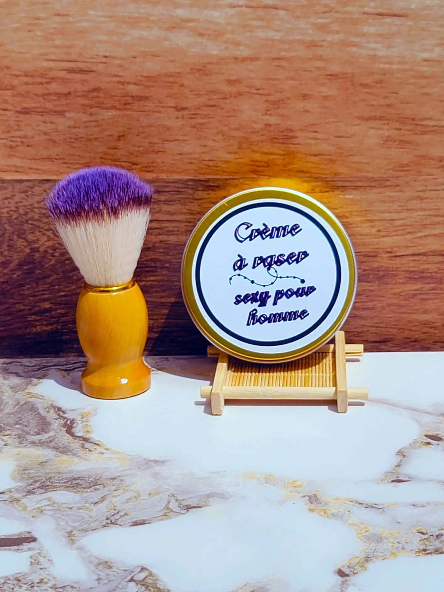 Crème à rasage Sexy pour Homme Les Mels avec blaireau